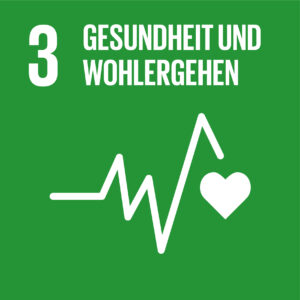 Icon Nachhaltigkeitsziel 3: Gesundheit und Wohlergehen