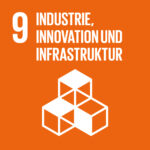 Icon Nachhaltigkeitsziel 9: Industrie, Innovation und Infrastruktur