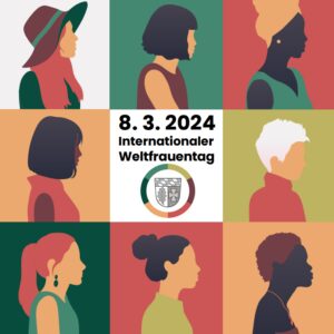 Deckblatt vom Flyer zum Weltfrauentag